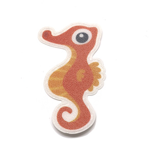 Cinta antideslizante de seguridad PEVA para niños, pegatina antideslizante de criatura marina encantadora para baño, cinta de baño - Product Image 3