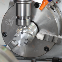 Centre d'usinage vertical CNC VMC1270 haute précision 3 axes, table robuste, pour le traitement de pièces métalliques et de moules, fraiseuse CNC