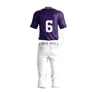 Ensemble de vêtements de sport pour adultes de haute qualité, personnalisé, pour baseball et softball, respirant, séchage rapide, couleurs personnalisées, 100% polyester, sur mesure - Product Image 2