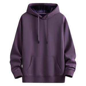 Sweat à capuche avec cordon de serrage pour hommes Pull décontracté Sweatshirts lourds Grands et grands 2025 - Product Image 5