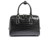 Boston University Boston Crocodile Épaule Sac à main Femme