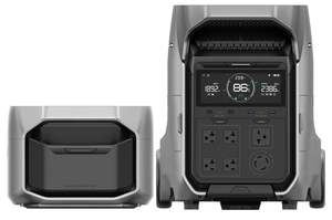 Estación de Energía Portátil con Batería de Respaldo para el Hogar, 4096 Wh (4.096 kWh), Kit de Panel Solar Inteligente para el Hogar 2 en 1, Generador Solar, Listo para Enviar - Product Image 2