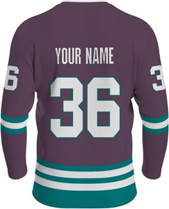 Vente en gros de maillots de hockey sur glace personnalisés pour hommes et femmes maillots d'entraînement pour l'entraînement - Product Image 3