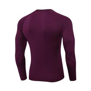 Rashguard de compression respirant pour homme en Spandex/Polyester à prix abordable pour MMA et BJJ, manches longues - Product Image 2
