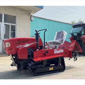 Machines agricoles Petit équipement pour la culture du riz Mini tracteur à chenilles - Product Image 1