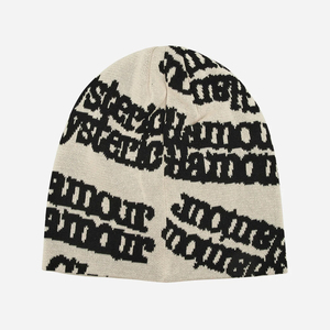 2025 nuevos gorros tejidos sombrero hombres mujeres párrafo calidad gorra Mea Culpa moda cálida cien tomar gorra fría para mujeres sombreros - Product Image 2