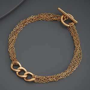 Trendy Religious Charm <b>Bracelet</b> 186697 Zinc Alloy with Moissanite and Pearl Main Stone Featuring <b>Copper</b> and Stainless Steel - Product Image 1