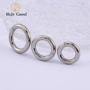 Vách ngăn mũi Clicker Nhẫn cơ bản ban đầu <span class=keywords><strong>piercing</strong></span> Titan Hoop Bông tai Helix thép không gỉ cơ thể <span class=keywords><strong>piercing</strong></span> đồ trang sức - Product Image 1