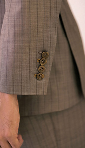 Pantalones a rayas marrones de la mejor calidad Ropa de hombre Estilo casual Traje relajado Servicios ODM Hecho en Vietnam - Product Image 6