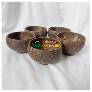 สินค้ายอดนิยม2025! ชุดชามกะลามะพร้าวเคลือบสำหรับเก็บผลไม้สมูทตี้อาหารจากผู้ผลิต Eco2go เวียดนาม - Product Image 2