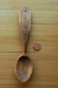 CUILLÈRE EN BOIS BOOST SCULPTURE Logo personnalisé Ustensile de cuisine en bois naturel Cuillère en bois d'acacia solide pour la cuisson - Product Image 5