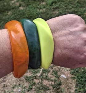 Pulseras y Brazaletes de Resina para Mujer, Nueva Colección, Joyería Estilo Ángel para Fiestas y Bodas, Alta Calidad - Product Image 2