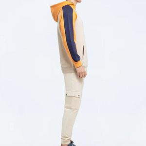 Latest Style Winter Solid Regular Sleeve Heavyweight Cotton High Neck Hooded Breathable Quick Dry Customise Men Hoodies FINER - Product Image 3