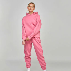 2025 nouveau Style femmes survêtements plaine teint personnalisé imprimé femmes survêtements en gros fait coton polyester femmes survêtements - Product Image 4