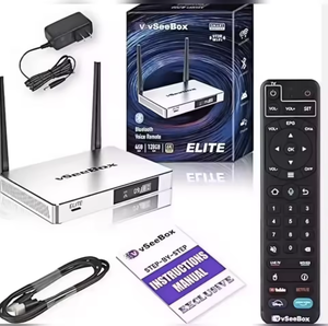 New VSee Boxx Elites 2026 <b>TV</b> <b>Box</b> <b>Android</b> 10 8K HD 4GB RAM 128GB ROM Portable 3-Year Warranty - Product Image 1