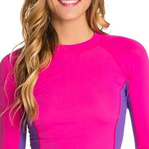 Customized Design <b>Women's</b> Full-Sleeve Compression Shirt Top Seller Pullover <b>Women</b> <b>Rash</b> <b>Guard</b> Made With Polyester-Spandex - Product Image 4