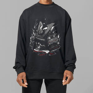 Sweat-shirt oversize 100% coton mélangé pour hommes, sweat à capuche de rue d'hiver de haute qualité, pull teint uni pour garçons - Product Image 6