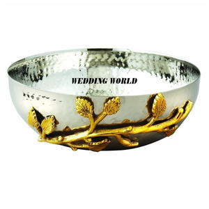 Bol à chocolat en métal de table, forme ronde, bol à bonbons décoratif, classique, élégant, design, bol à chocolat fantaisie - Product Image 4