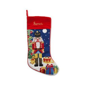 Venta al por mayor de calcetines personalizados de punto de lana fina para el hogar para niños dulces regalo rojo letra Navidad calcetines UAE para exportación - Product Image 2
