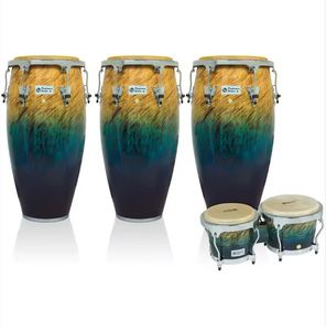 ชุดกลองคองกาและบองโก 3 ชิ้น รุ่น Original-Brand NewLy- Series พร้อมฮาร์ดแวร์โครเมียม สีน้ำเงิน มีสินค้าในสต็อก พร้อมจัดส่ง - Product Image 2