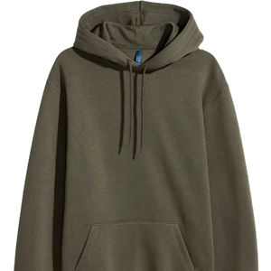 Jersey de invierno de mezcla de algodón informal para mujer, sudadera de manga larga con bolsillo de canguro y capucha, insignia de letra con eslogan personalizable - Product Image 1