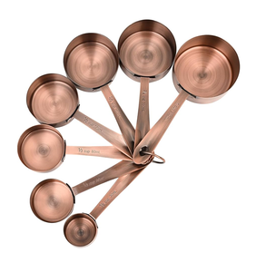 Excellent Quality Copper <b>Measuring</b> Scoop <b>Spoon</b> <b>Measuring</b> <b>Spoons</b> and <b>Measuring</b> Cups Kitchen Accessories - Product Image 2