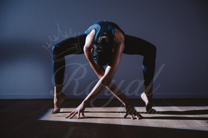 Leggings de yoga unisexes à taille haute personnalisés pour les séances de sport et les entraînements en salle de sport - Spandex/Polyester respirant et à séchage rapide - Product Image 5