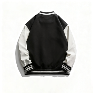 Chaquetas universitarias de hombre de estilo libre con parche personalizado de moda barata para hombre chaqueta de moda moderna elegante clásica - Product Image 2