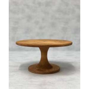 Présentoir à gâteaux en bois de style fermier tendance avec un design vintage, conçu pour des présentations élégantes de gâteaux et de pâtisseries - Product Image 3