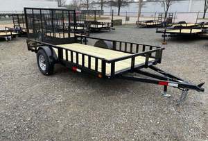Top Premium Utility <b>Trailer</b> 5 x 12 Landscape Utility <b>Trailer</b> 3K High Sides Fast and Reliable Delivery - Product Image 5