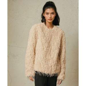 Meilleur choix pour dames élégant pull d'hiver Chante avec services ODM fabriqué au Vietnam tissu en polyester logo sérigraphié en soie - Product Image 2