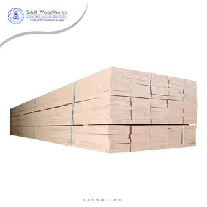 SAK WoodWorks Meilleure vente en gros de bois de conifères de Russie du Nord, 96mm. largeur, lissé 4 côtés, facile à utiliser