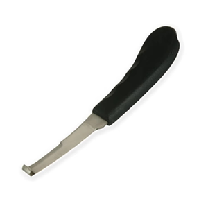 Cuchillo para pezuña de acero inoxidable, herramientas de herradores con mango de madera de corte afilado, cuchillo para pezuña de caballo, personalizado - Product Image 6