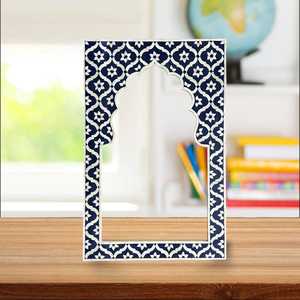 New Arrival Design Premium Mother of Pearl Decorative Mirror Frame Handmade Luxury Accent for Hallway Decor By HAND MADE CRAFT - Product Image 1