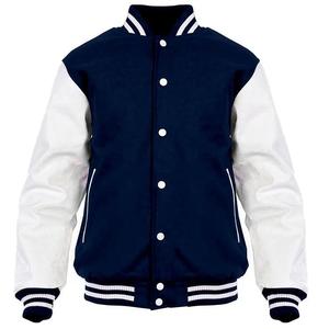 Blouson universitaire en laine pour homme, personnalisé, haute qualité, à manches longues, col montant, style décontracté hiver, style urbain, avec doublure polaire, 2026 - Product Image 5