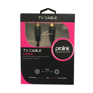 Cable de audio y vídeo de alta calidad para una recepción de TV óptima, TV por cable de alta calidad - Product Image 1