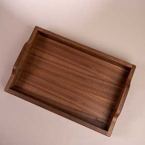 Hot Sale Premium Quality Customized Wooden <b>Serving</b> <b>Tray</b> <b>Black</b> Metal Handle Various Shapes Sizes Available Amazing Sale Price - Product Image 4