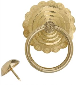 Aldaba de puerta recién llegado, aldaba de puerta sólida pulida de latón, herrajes para puerta, cantidad a granel disponible a los mejores precios - Product Image 5