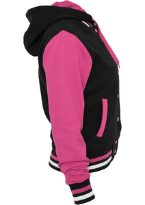 Chaqueta Bomber Corta Personalizada con Logotipo Bordado para Mujer, Estilo Universitario, Ropa Urbana, Fabricante OEM - Product Image 4