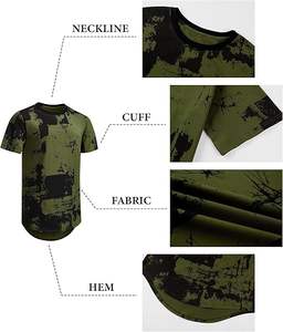 T-shirts pour hommes Vêtements décontractés de qualité supérieure T-shirts pour hommes en vente T-shirts légers de couleur unie imprimés pour hommes - Product Image 5