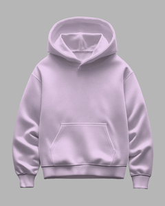 Oversized 400-500 Gsm Basics Cotton Blended Plain Fleece Hoodie para hombres Venta al por mayor Streetwear Pullover Hoodies - Product Image 3