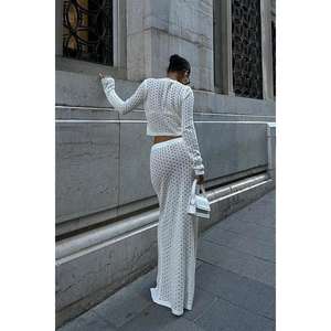 Ensemble décontracté en crochet Macey 9882, fabriqué en tissu tricoté - Product Image 5