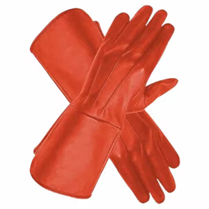 Gants de soudage TIG en cuir de mouton XL résistants à la chaleur, résistants et réfléchissants, pour la construction industrielle anti-coupure. - Product Image 4