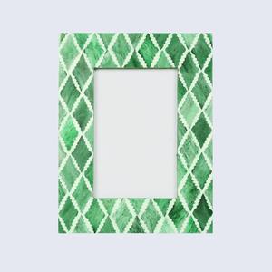 Cadre photo moderne de luxe rectangulaire en acier inoxydable avec incrustation d'os, logo personnalisable, couleur personnalisable, taille personnalisable - Product Image 5