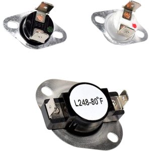 <b>Electric</b> Dryer Thermostat <b>Kit</b> for Washers Replaces LA-1053 New Cloth & Rubber Construction - Product Image 2