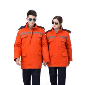 Alta calidad impermeable Hi Vis seguridad trabajo lluvia chaqueta pantalones conjunto reflectante LED Flash amarillo logotipo personalizado ANSI Clase 1 hombres - Product Image 1