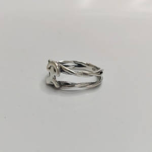 ไอเดียของขวัญที่ดีที่สุด925แหวนดีไซเนอร์เงินสเตอร์ลิงอินเดียเชือกเงินล้วนเครื่องประดับหรูหราขายส่งคว้าดีลนี้ได้เลย! - Product Image 3