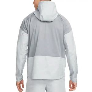 Fabricant de vêtements personnalisé vente en gros veste imperméable softshell décontractée de randonnée en plein air veste coupe-vent surdimensionnée vierge pour hommes - Product Image 2