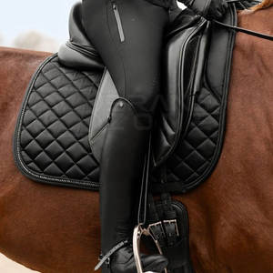 ARMANDIOUS Nouvelle conception professionnelle de tapis de selle en satin de coton léger réutilisable avec doublure en polaire pour les besoins équestres - Product Image 3