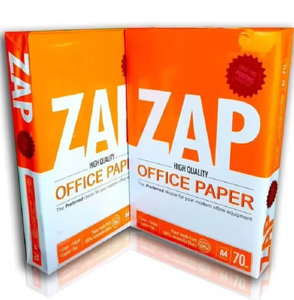 Papel de copia ZAP A4 con brillo superior y acabado suave, papel de copia ZAP A4, papel confiable para imprimir informes. - Product Image 3